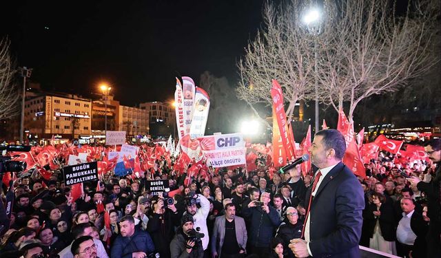 Denizli'de CHP'li Belediye Başkanlarından İmamoğlu'na Tam Destek