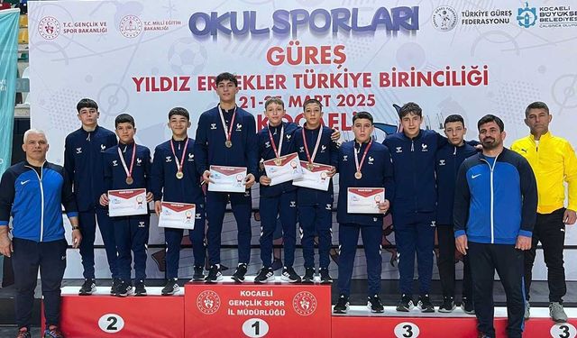 Denizlili Güreşçilerden Türkiye Şampiyonluğu
