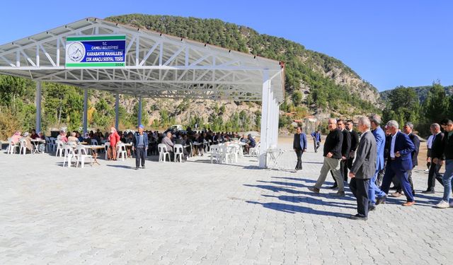 Çameli Belediye Başkanı Arslan, İlçeyi Sosyal Tesislerle Donattı