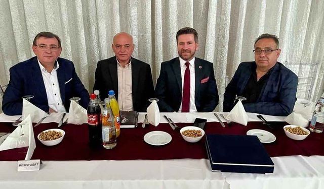 Başkan Tatık Avrupa'da gurbetçi hemşehrileriyle bir araya geldi