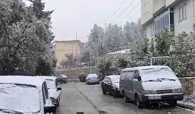Nisan Ayında Denizli'de Kar Bereketi