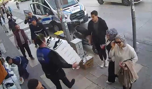 Denizli'de Esnaf ile Zabıta Arasında Kaldırım İşgali Gerilimi