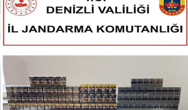 Denizli’de Kaçak Sigara Operasyonu