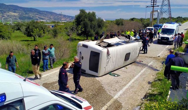 Öğle Yemeğine Giden İşçiler Kaza Yaptı: 7 Yaralı