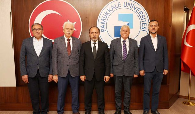 DTB Yönetiminden Rektör Güngör'e Hayırlı Olsun Ziyareti