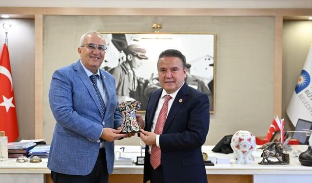 Çameli’nden Başkan Böcek’e  Teşekkür Ziyareti
