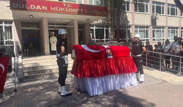 Buldan'da Hayatını Kaybeden Polis Memuru İçin Tören Düzenlendi
