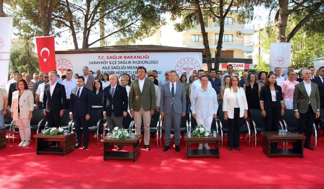 Sarayköy'de Açılacak Olan Sağlık Kompleksinin Temelleri Atıldı