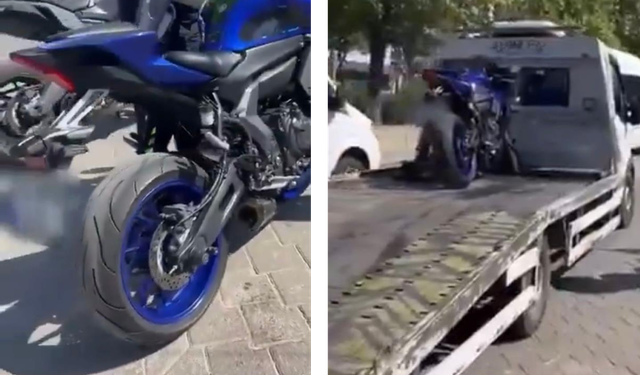 Denizli’de Abartı Egzozlu Motosiklet Sürücüsüne 11 Bin TL Ceza