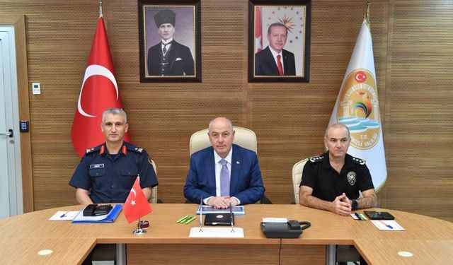 Vali Coşkun, Denizli'nin Ağustos Ayı Asayiş Verilerini Paylaştı