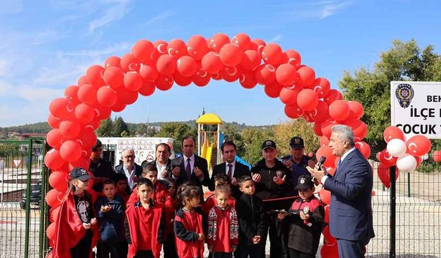 Bekilli’de çocuklar trafiği oyunla öğreniyor