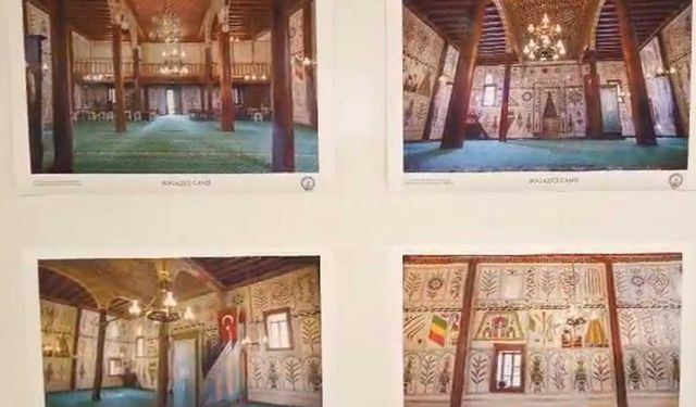 Ahşap direkli ve kalem işi camiler beğeni topladı