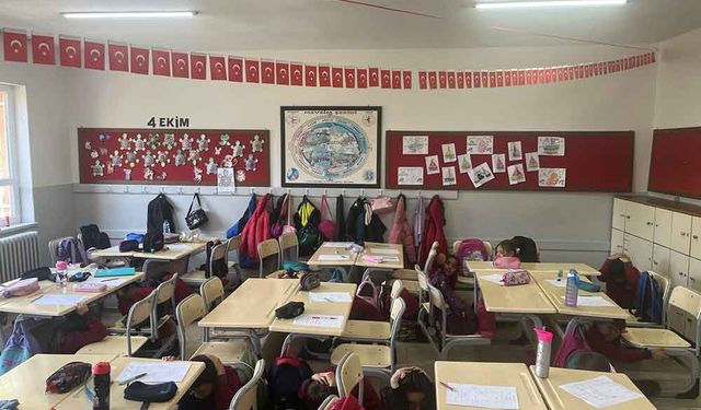 Denizli'de okullarda eş zamanlı tatbikat yapıldı