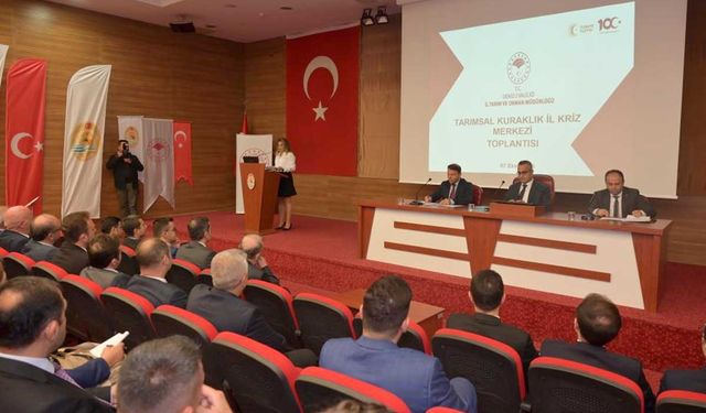 Denizli'de kuraklığa karşı alınacak tedbirler masaya yatırıldı