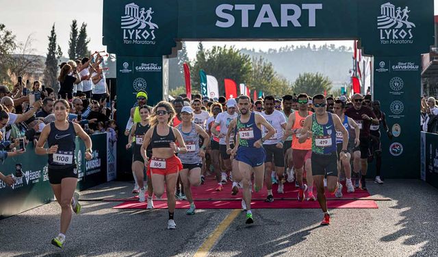 Pamukkale’de tarihi maraton heyecanı