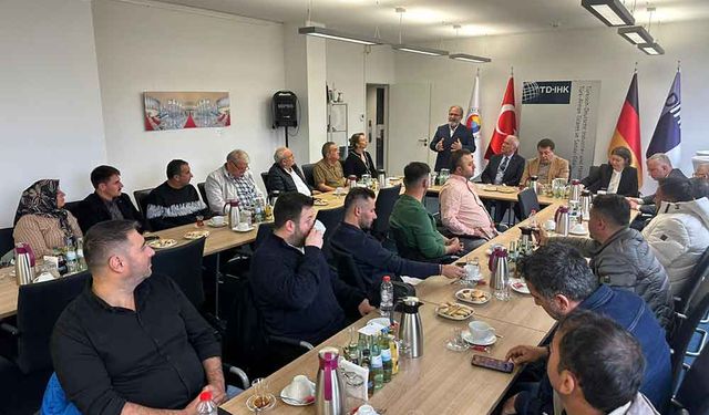 Türk-Alman Ticaret ve Sanayi Odası’nı Ziyaret Ettiler