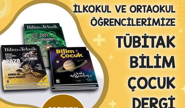 Ücretsiz bilim dergisi aboneliği başvuruları uzatıldı