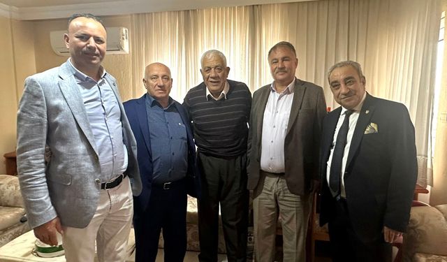 Başkan Pütün başpehlivan Çokalı ziyaret etti