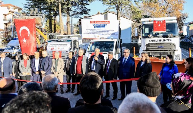 Çameli Belediyesi araç filosunu güçlendiriyor