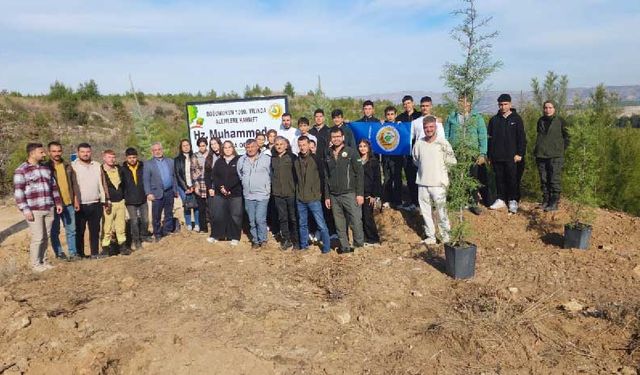 Buldan Müftülüğü tarafından hatıra ormanı oluşturuldu
