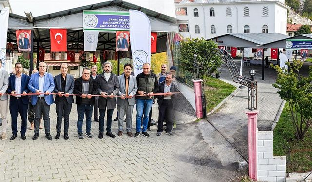 Sarıkavak Mahallesi Sosyal Tesisi ve Muhtarlık Hizmet Binası Açılışı Gerçekleştirildi
