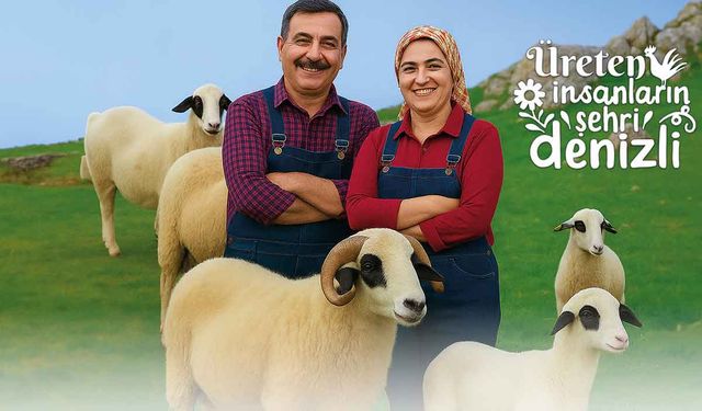 Denizli Büyükşehir’den koyun-koç desteği