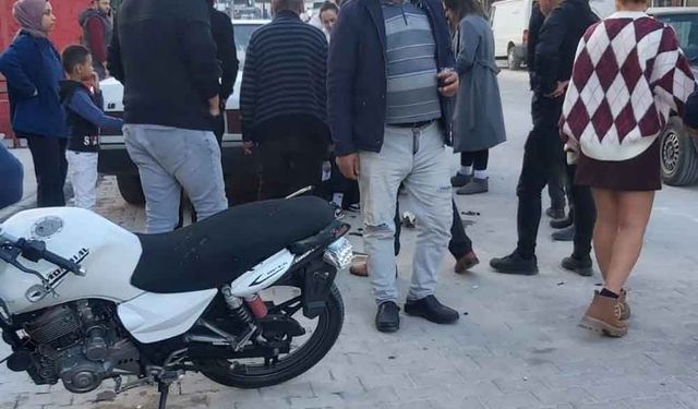 Denizli’de iki motosiklet çarpıştı; 2 yaralı