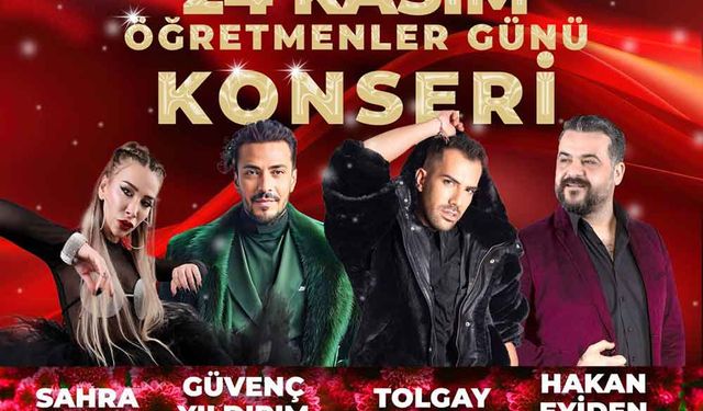 Denizli Büyükşehir’den 24 Kasım Öğretmenler Günü’ne özel konser
