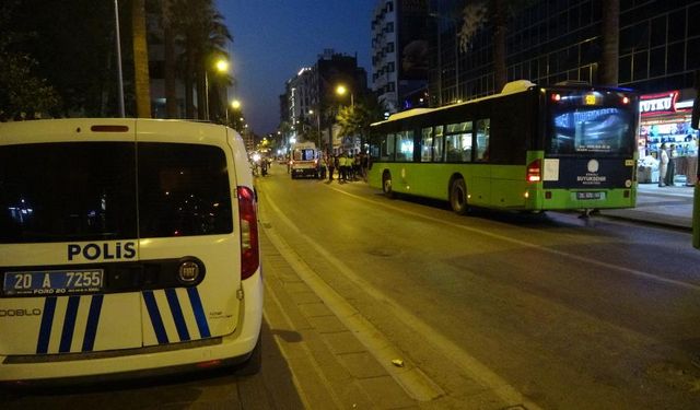 Denizli'de halk otobüsünün ezdiği yaşlı adam kurtarılamadı