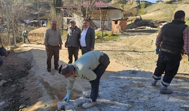 Beyağaç Belediyesi güvenli ulaşım için çalışmalara devam ediyor