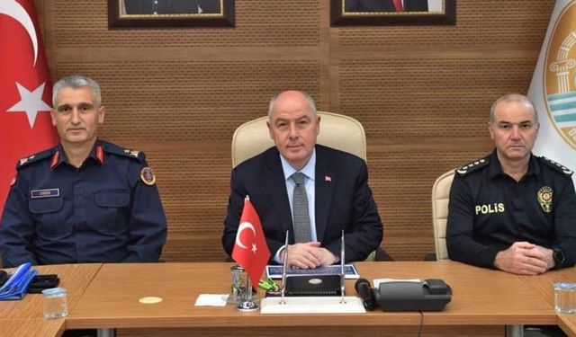 Denizli Valisi Kasım ayı asayiş verilerini paylaştı