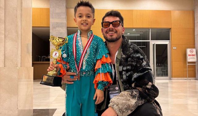 Denizli’nin gururu Toprak, 7 yaşında dünya üçüncüsü oldu