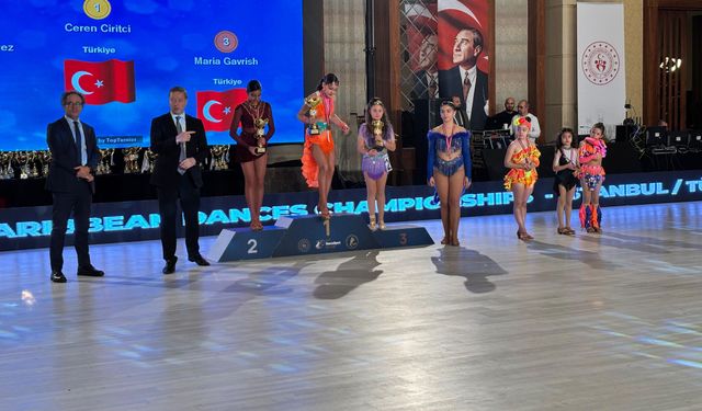 Denizli’li 9 Yaşındaki Dansçıdan Uluslararası Arenada Büyük Başarı