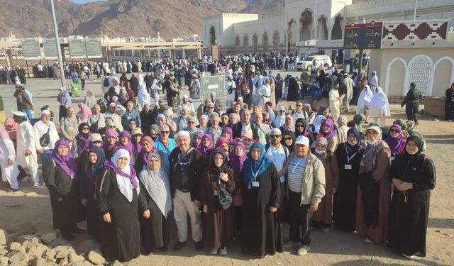 Denizli kafilesinden kutsal topraklarda duygu dolu ziyaretler