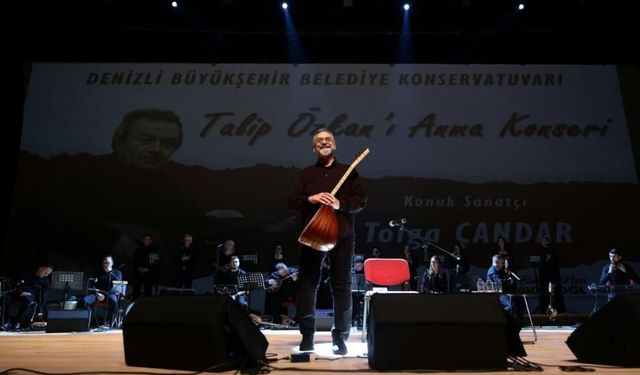 Usta sanatçı Talip Özkan, Denizli’de türkülerle anıldı