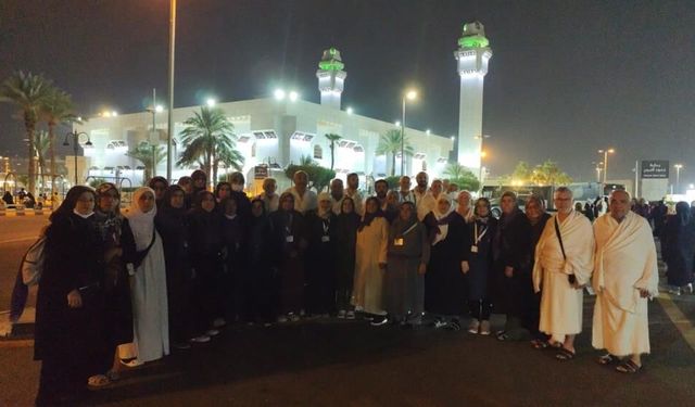 Denizlili umreciler üçüncü umrelerini Tenim’de idrak etti