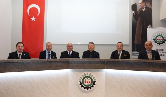 Denizli OSB Yönetimi vizyon projeleri ve yeni yatırımları anlattı