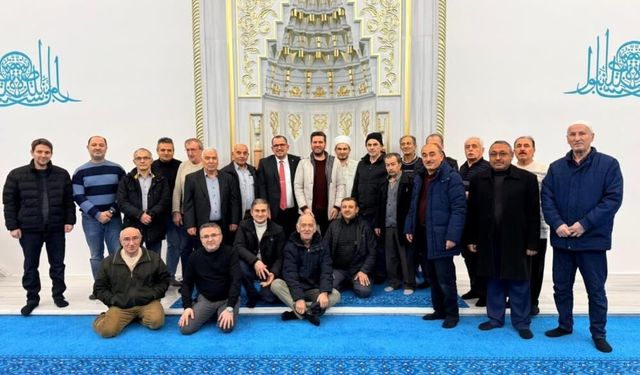 Başkan Tatık, Almanya'da yaşayan gurbetçilerle bir araya geldi