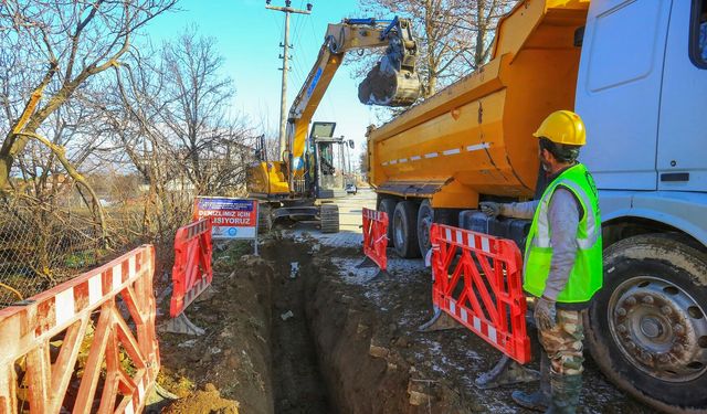 Büyükşehir DESKİ’den Darıveren’e 6.2 km'lik içme suyu hattı