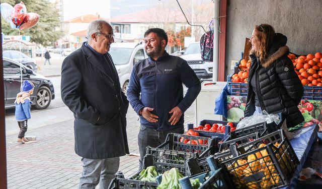 Çameli Belediye Başkanı Arslan Esnafla Sahada Buluştu
