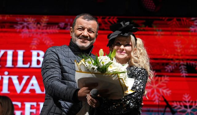 Denizli Büyükşehir’in ilk Yılbaşı Festivali renkli etkinliklerle final yaptı