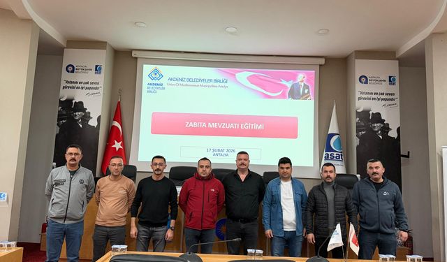 Pamukkale Zabıtası'na  Mevzuat  Eğitimi