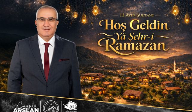 Başkan Arslan'dan  Ramazan Ayı Mesajı