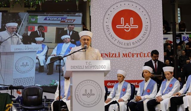 Denizli’de 168 öğrenci hafızlık icazeti aldı