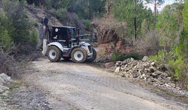 Çameli Belediyesi yoğun yağışın ardından 7/24 teyakkuzda