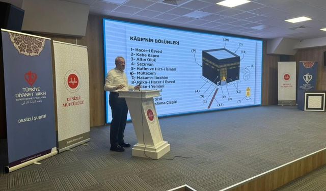Denizli’de 449 umre yolcusuna eğitim semineri verildi