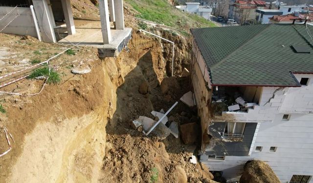 Denizli'de komşu binaları çökme noktasına getiren kazı kaçak çıktı