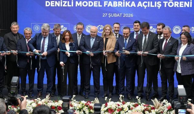 Denizli Model Fabrikası açıldı
