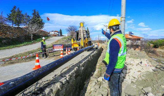 Büyükşehir’den Çal’ın altyapısına 10 milyon TL’lik yatırım