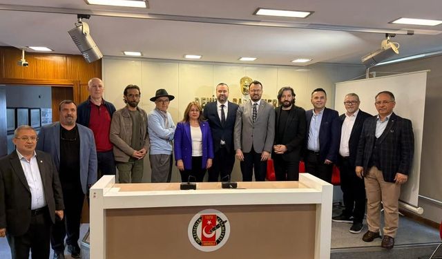 Denizli Milletvekilleri'nden Gazeteciler Cemiyeti'ne  Ziyaret